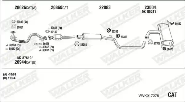 WALKER VWK017278