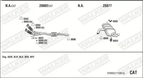 WALKER VWK017281A