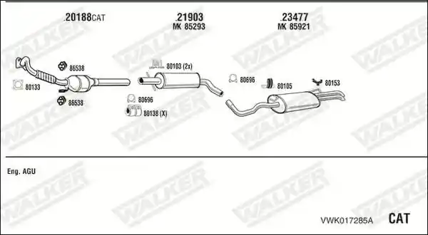 WALKER VWK017285A