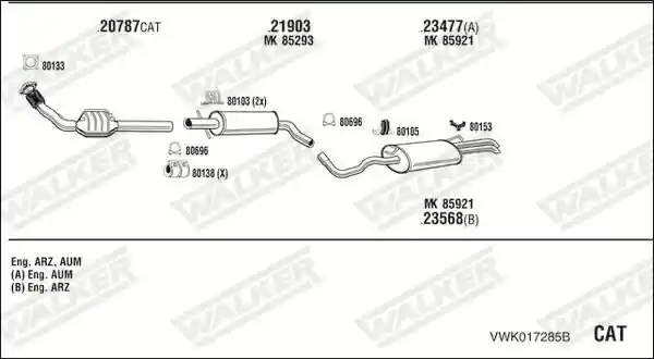WALKER VWK017285B