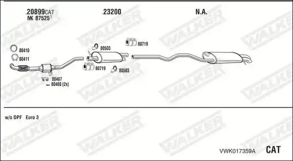 WALKER VWK017359A