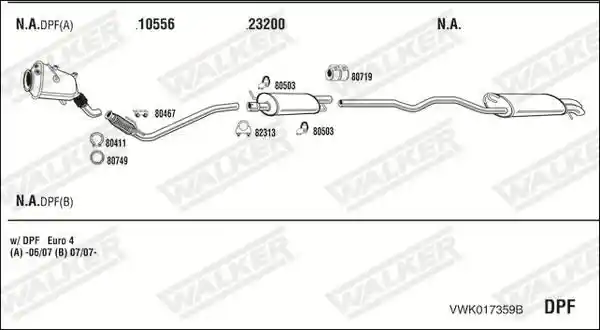 WALKER VWK017359B