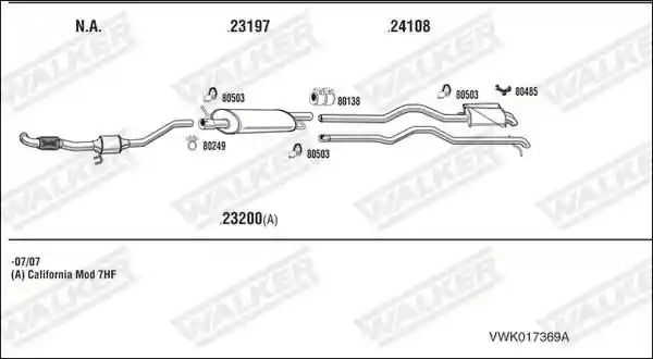 WALKER VWK017369A