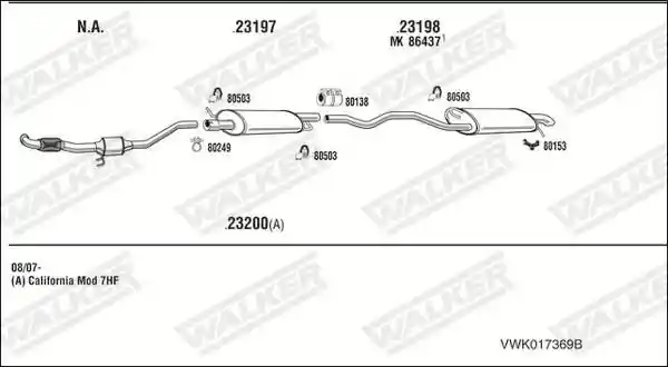 WALKER VWK017369B
