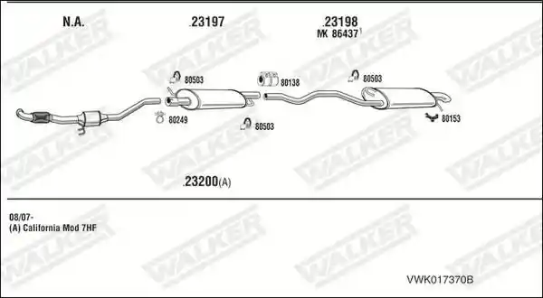 WALKER VWK017370B
