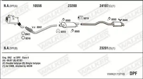 WALKER VWK017371B