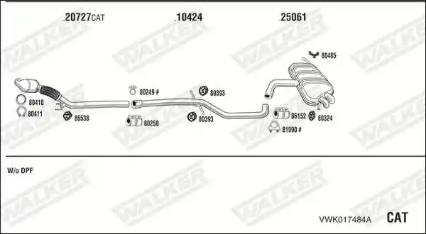 WALKER VWK017484A