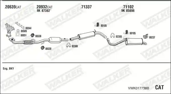 WALKER VWK017738B
