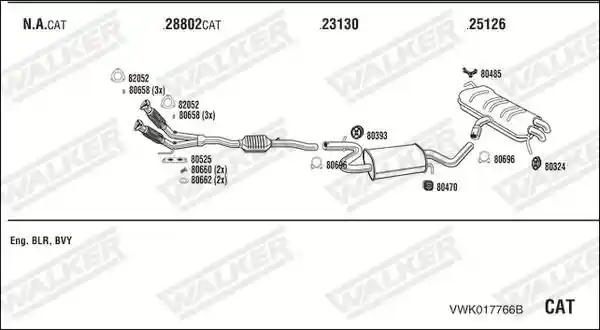 WALKER VWK017766B WALKER VWK017766B