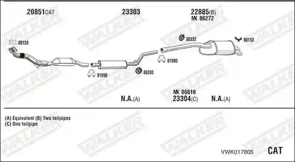 WALKER VWK017805