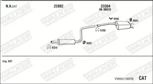 WALKER VWK017807B