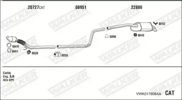 WALKER VWK017809AA