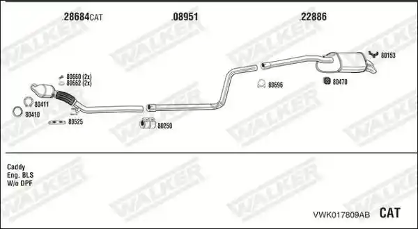WALKER VWK017809AB