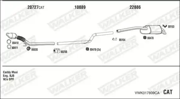 WALKER VWK017809CA
