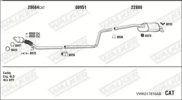 WALKER VWK017810AB