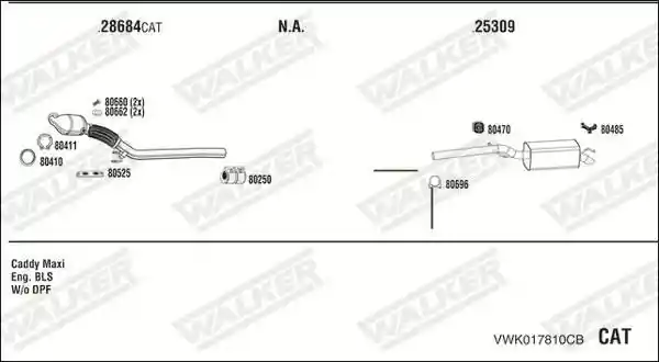 WALKER VWK017810CB