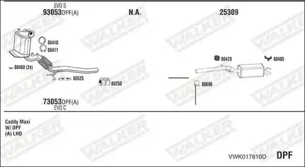 WALKER VWK017810D
