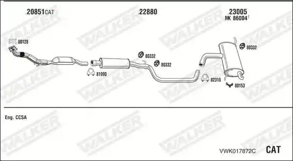 WALKER VWK017872C