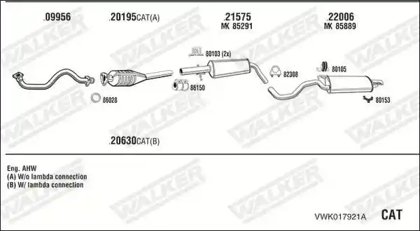 WALKER VWK017921A
