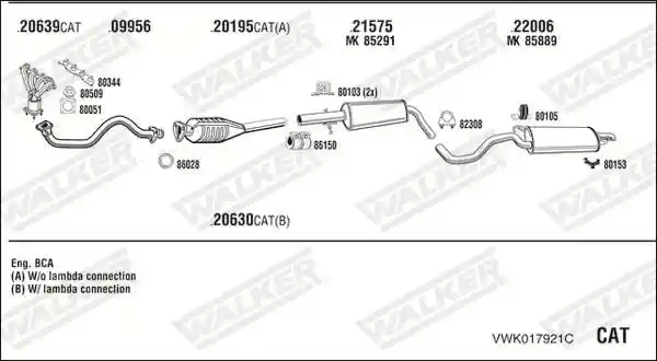 WALKER VWK017921C