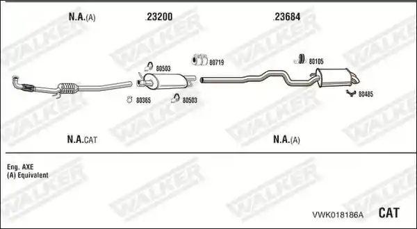 WALKER VWK018186A