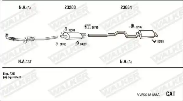 WALKER VWK018188A