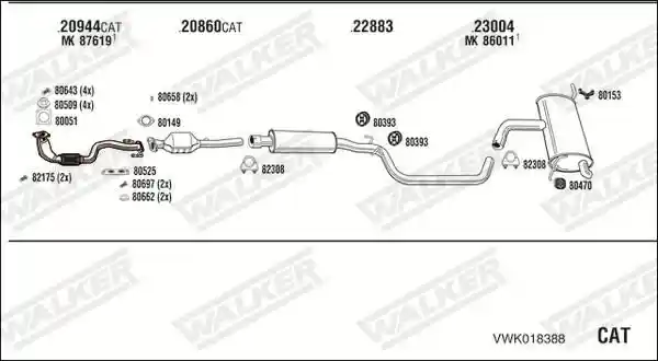 WALKER VWK018388