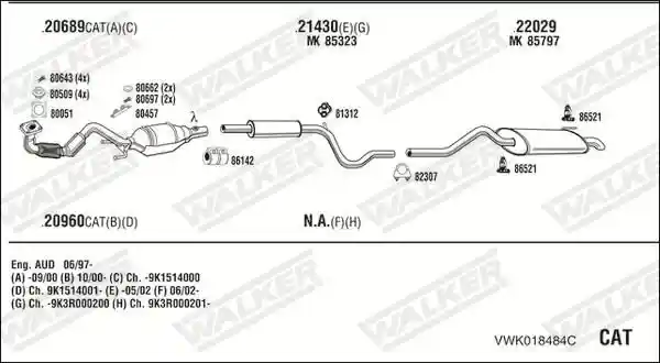 WALKER VWK018484C