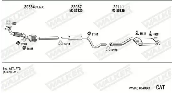 WALKER VWK018489B