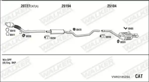 WALKER VWK018523A