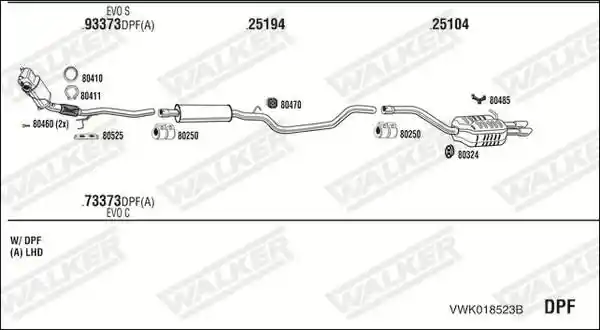 WALKER VWK018523B