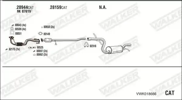 WALKER VWK018666