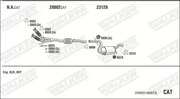 WALKER VWK018667A