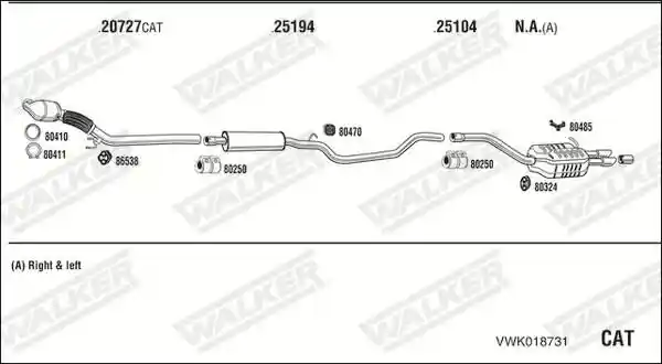 WALKER VWK018731