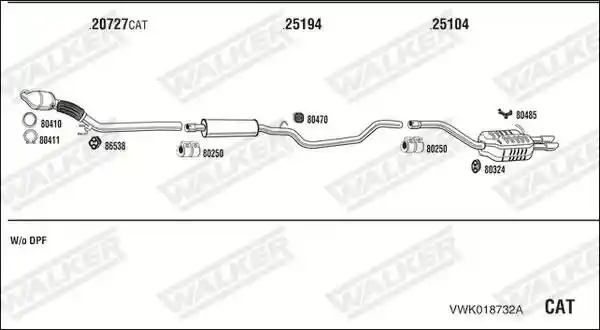 WALKER VWK018732A