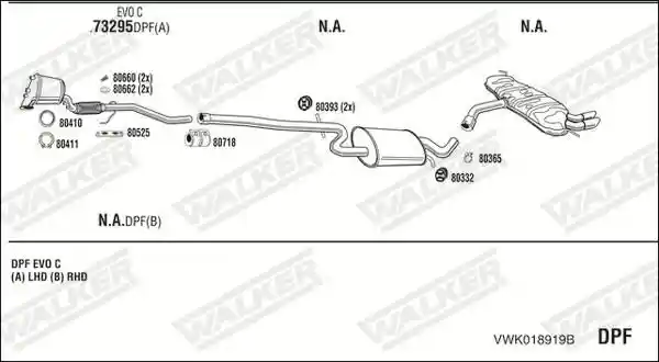 WALKER VWK018919B