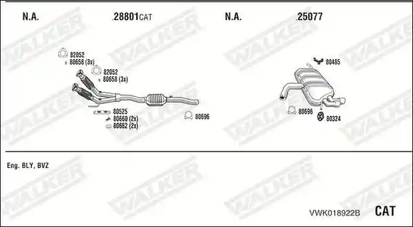 WALKER VWK018922B