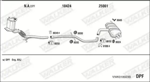 WALKER VWK018923B