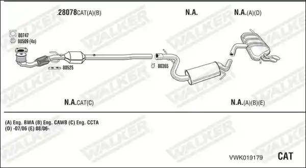 WALKER VWK019179