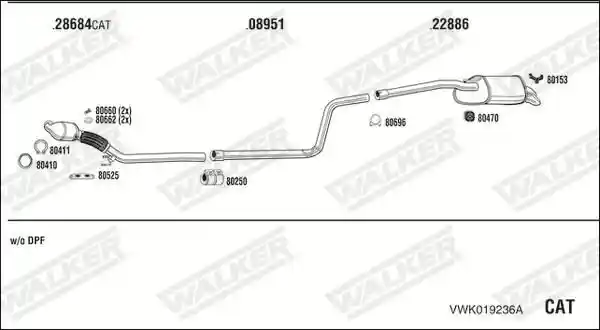WALKER VWK019236A