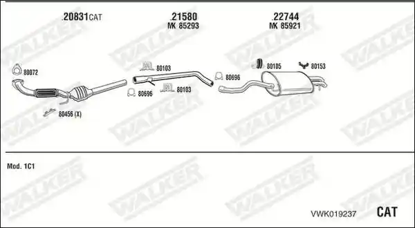 WALKER VWK019237