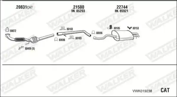 WALKER VWK019238
