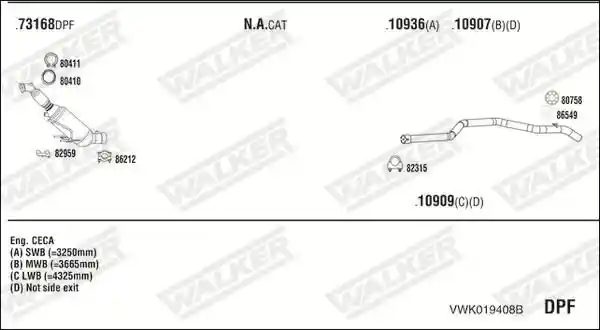 WALKER VWK019408B