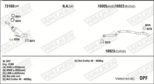 WALKER VWK019412C