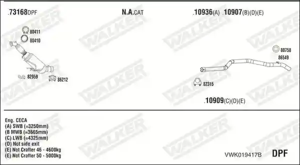 WALKER VWK019417B