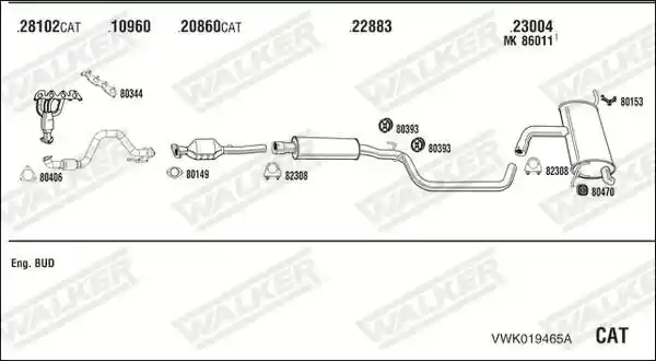 WALKER VWK019465A