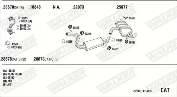WALKER VWK019466