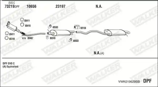 WALKER VWK019629BB