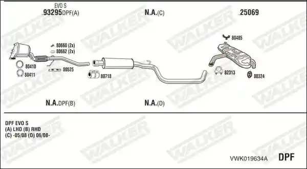 WALKER VWK019634A WALKER VWK019634A