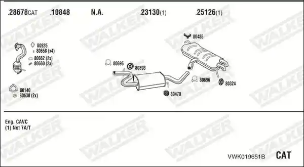 WALKER VWK019651B
